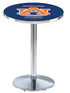 Holland Bar Stool L214 - 42""H Chrome Auburn Pub Table