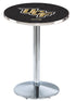 L214 - 42"" Chrome Central Florida Pub Table