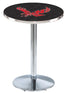 L214 - 42"" Chrome Eastern Washington Pub Table