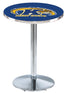 L214 - 42"" Chrome Kent State Pub Table