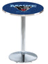 L214 - 42"" Chrome Maine Pub Table