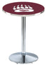 L214 - 42"" Chrome Montana Pub Table
