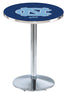 L214 - 42"" Chrome North Carolina Pub Table