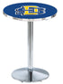 L214 - 42"" Chrome South Dakota State Pub Table