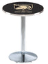 Holland Bar Stool Sports Team Chrome US Military Academy (ARMY) Pub Table - 42""