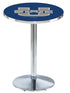 Holland Bar Stool Co Sports Team L214 - 42"" Chrome Utah State Pub Table