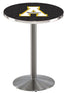L214 - 36"" Stainless Steel Appalachian State Pub Table
