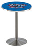 Holland Bar Stool L214 - 36"" Stainless Steel DePaul Logo Pub Table