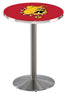 L214 - 36"" Stainless Steel Ferris State Pub Table