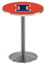 L214 - 36"" Stainless Steel Illinois Pub Table