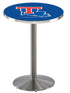 L214 - 36"" Stainless Steel Louisiana Tech Pub Table