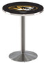 L214 - 36"" Stainless Steel Missouri Pub Table