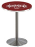 L214 - 36"" Stainless Steel Mississippi State Pub Table