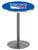 Holland Bar Stool Sports Team Stainless Steel New York Rangers Pub Table - 36