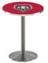 Holland Bar Stool L214 - 36"" Stainless Steel New Mexico Pub Table