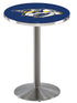 Holland Bar Stool Sports Team Stainless Steel Nashville Predators Pub Table - 36""