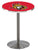 Holland Bar Stool Sports Team Stainless Steel Ottawa Senators Pub Table - 36