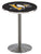 Holland Bar Stool Sports Team Stainless Steel Pittsburgh Penguins Pub Table - 36