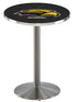 L214 - 36"" Stainless Steel Southern Miss Pub Table