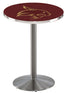 Holland Bar Stool Sports Team Stainless Steel Texas State Pub Table - 36""