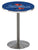 Holland Bar Stool Sports Team Stainless Steel Tulsa Pub Table - 36