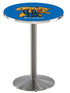 Holland Bar Stool Sports Team Stainless Steel Kentucky ""Wildcat"" Pub Table - 36""