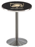 Holland Bar Stool Sports Team Stainless Steel US Military Academy (ARMY) Pub Table - 36""