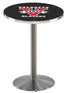 Holland Bar Stool Co Sports Team L214 - 36"" Stainless Steel Valdosta State Pub Table