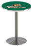 L214 - 36"" Stainless Steel Wright State Pub Table