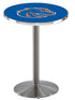 L214 - 42"" Stainless Steel Boise State Pub Table