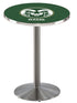 L214 - 42"" Stainless Steel Colorado State Pub Table