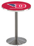 L214 - 42"" Stainless Steel University of Dayton Pub Table