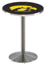 L214 - 42"" Stainless Steel Iowa Pub Table