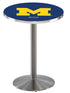 L214 - 42"" Stainless Steel Michigan Pub Table