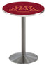 L214 - 42"" Stainless Steel Minnesota Pub Table