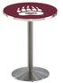 L214 - 42"" Stainless Steel Montana Pub Table
