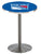 Holland Bar Stool Sports Team Stainless Steel New York Rangers Pub Table - 42