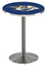 Holland Bar Stool Sports Team Stainless Steel Nashville Predators Pub Table - 42""