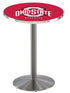 L214 - 42"" Stainless Steel Ohio State Pub Table