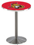 L214 - 42"" Stainless Steel Ottawa Senators Pub Table