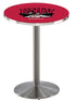 Holland Bar Stool Sports Team Stainless Steel UNLV Pub Table - 42""