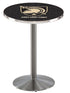 Holland Bar Stool Sports Team Stainless Steel US Military Academy (ARMY) Pub Table - 42""