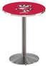 L214 - 42"" Stainless Steel Wisconsin ""Badger"" Pub Table