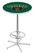 Holland Bar Stool L216 - 42""H Chrome Baylor Pub Table