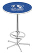 L216 - 42"" Chrome Eastern Illinois Pub Table
