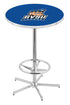 Holland Bar Stool Chrome Grand Valley State NCAA Sports Team Logo Pub Table L216 - 42""