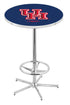L216 - 42"" Chrome Houston Pub Table.