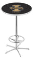 Holland Bar Stool Chrome Idaho NCAA Sports Team Logo Pub Table L216 - 42""