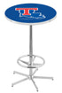 L216 - 42"" Chrome Louisiana Tech Pub Table