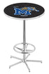 L216 - 42"" Chrome Memphis Pub Table